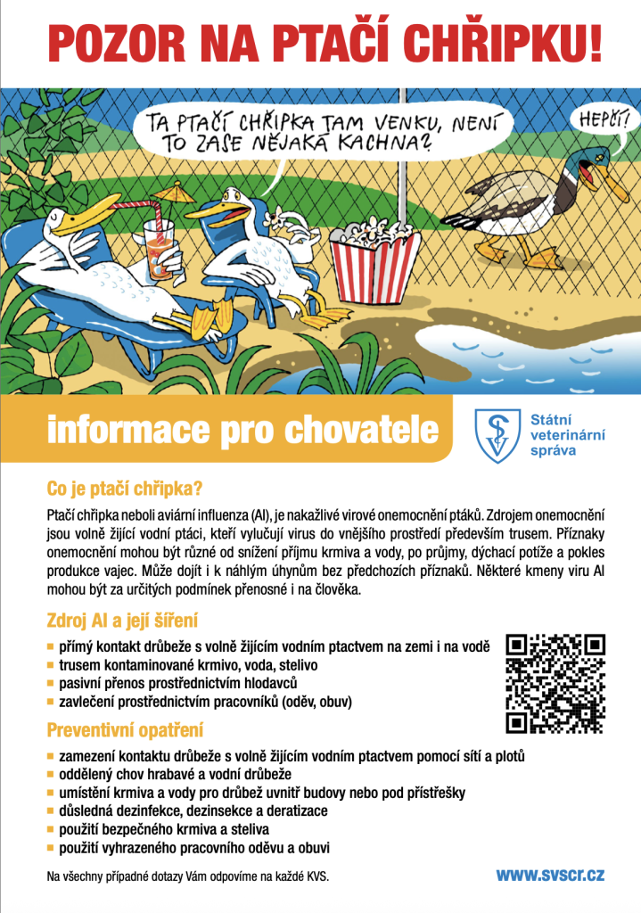 Pozor na&nbsp;ptačí chřipku!