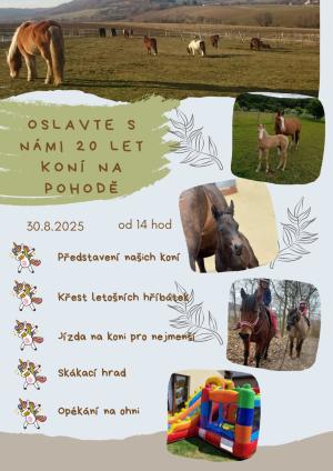 Oslava 20 let  koní NA POHODĚ
